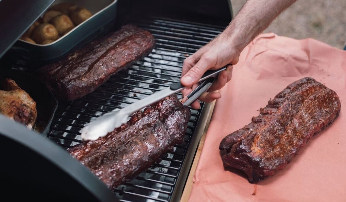 How to smoke pork ribs on a pellet grill step by step