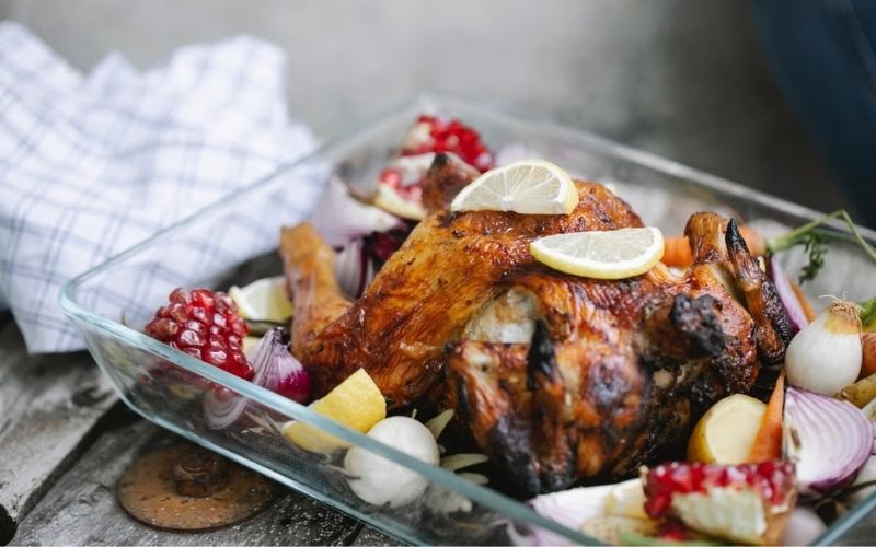 How long does rotisserie chicken last in the fridge at 40°F or below
